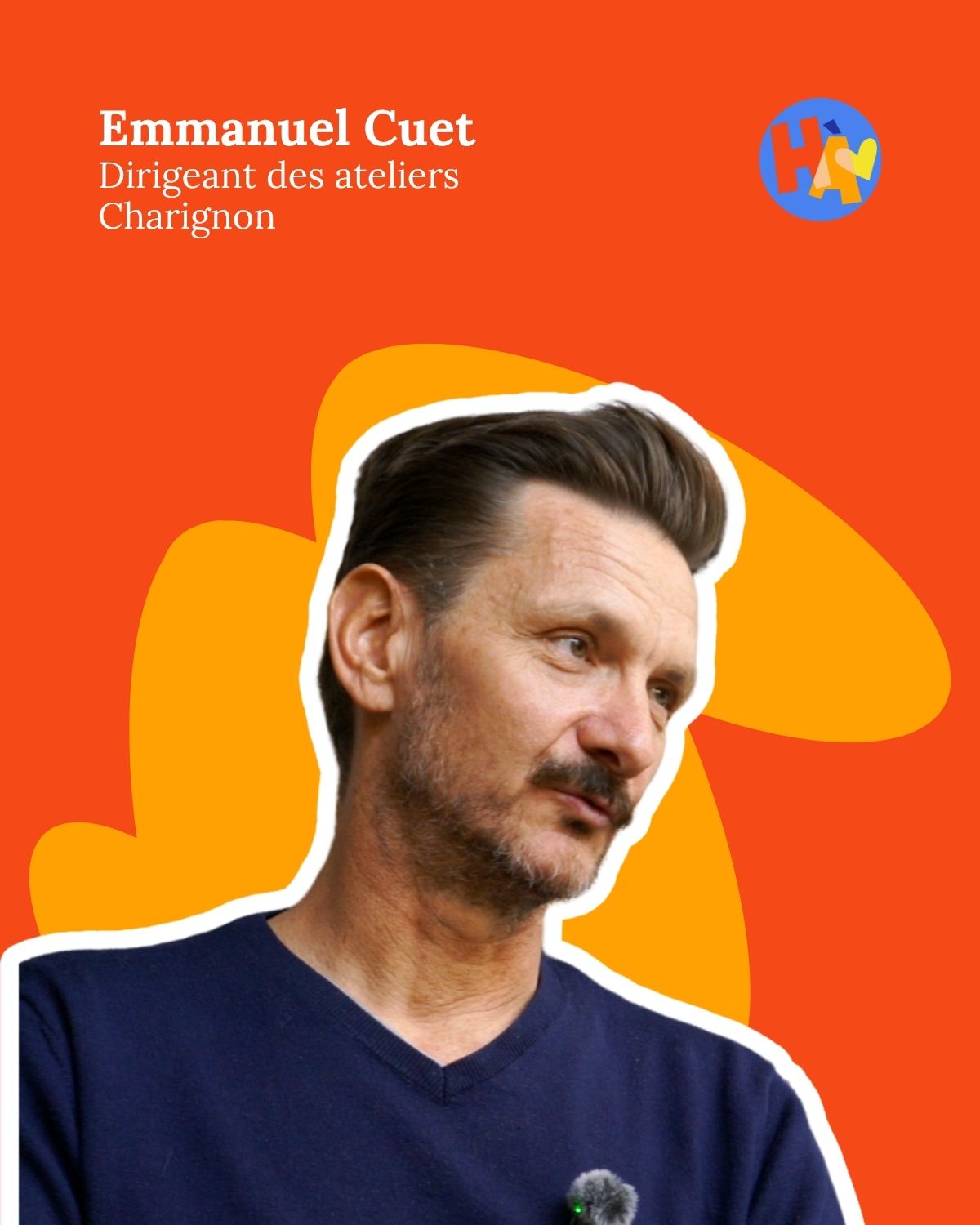 Emmanuel Cuet, dirigeant des Ateliers Charignon