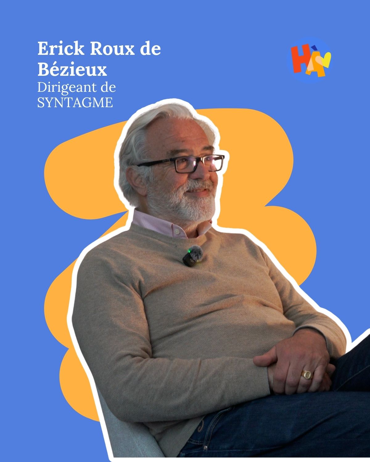 Erick Roux de Bézieux, dirigeant de Syntagme