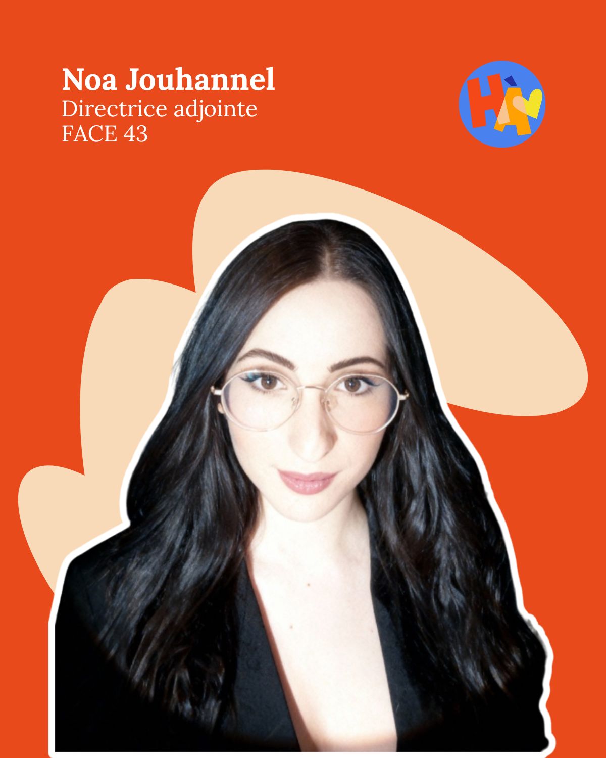 Noa Jouhannel, directrice adjointe de FACE 43